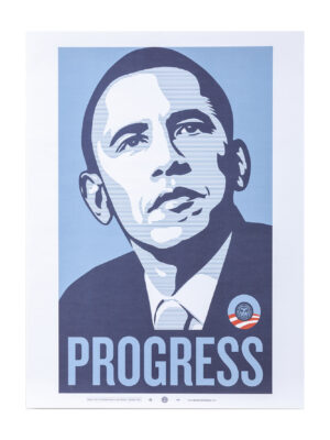 Obama Progress by Shepard Fairey Obey
