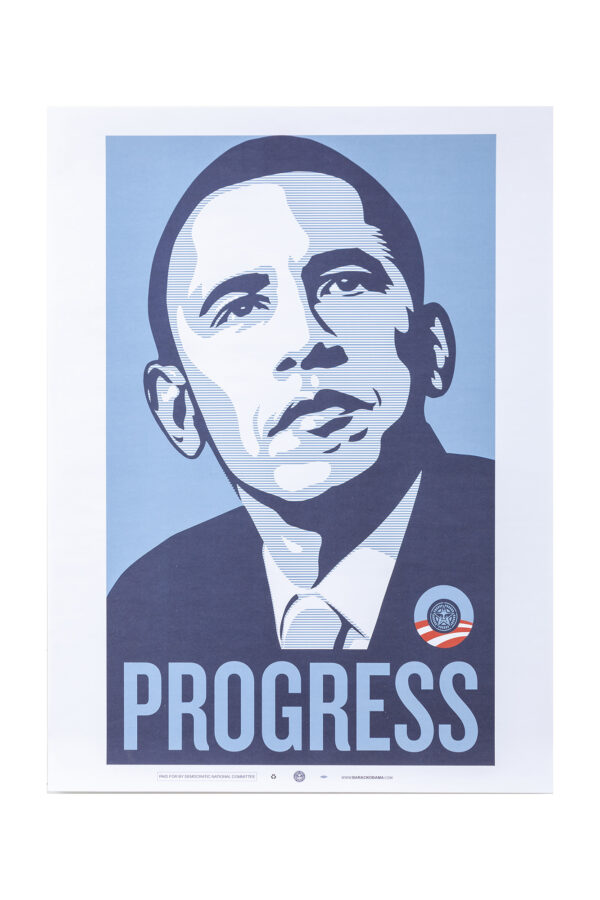 Obama Progress by Shepard Fairey Obey